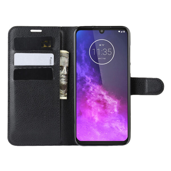 Motorola Moto One Serie Handyhülle PU Mode Einfarbig Motorola One Zoom #2448 – Bild 2